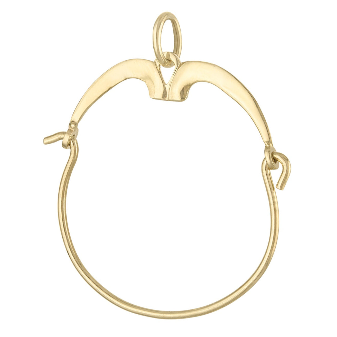 Vintage 14k Gold Charm Holder